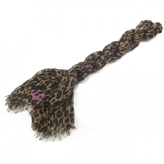 Cashmere Silk Leopard Etole