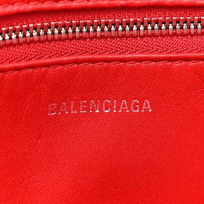Balenciaga Calfskin XS Triangle Chain Duffle Black 6 of 14