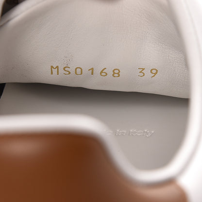 Louis Vuitton Calfskin Mink Fur Frontrow Sneakers 39 White 8 of 14