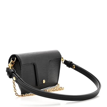 Louis Vuitton Epi Padlock On Strap Black 3 of 10