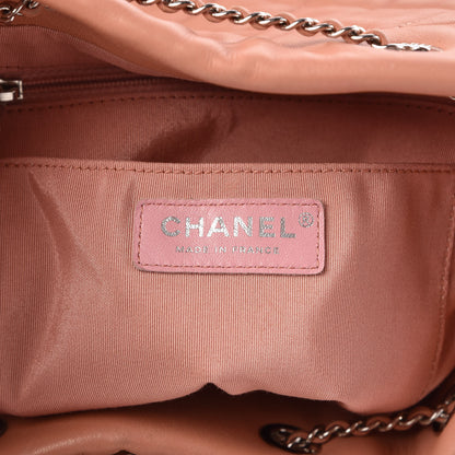 Chanel Lambskin Quilted CC Chain Drawstring Tote Dark Beige 7 of 16