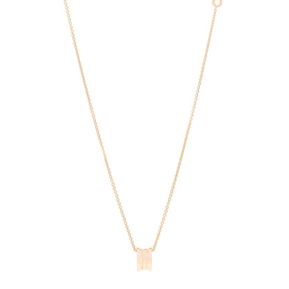 Bulgari 18K Yellow Gold B.Zero1 Pendant Necklace 1 of 7