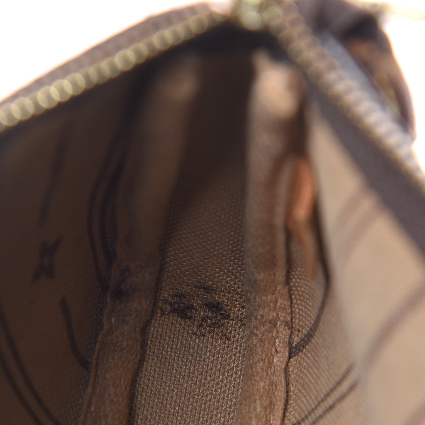Monogram Complice Trunks and Bags Mini Pochette Accessories Beige