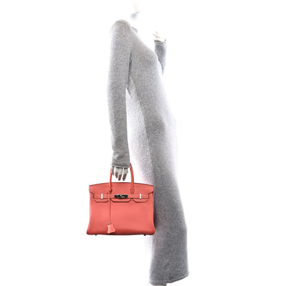 Hermes Togo BIRKIN 30 Crevette 2 of 12