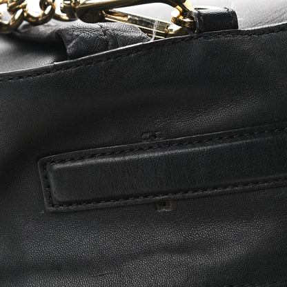 Versace Calfskin Palazzo Medusa Chain Backpack Black 16 of 16