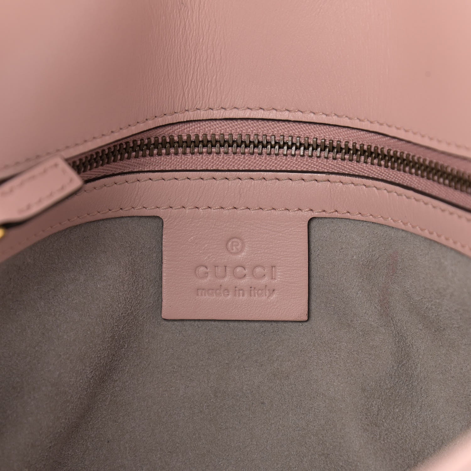 Gucci Calfskin Matelasse Small GG Marmont Shoulder Bag Perfect Pink 6 of 17