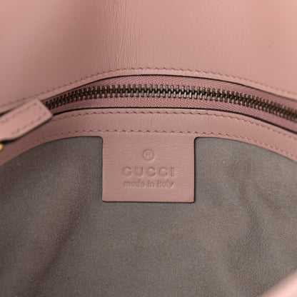 Gucci Calfskin Matelasse Small GG Marmont Shoulder Bag Perfect Pink 6 of 17