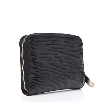 Louis Vuitton Epi Zippy Coin Purse Black 2 of 6