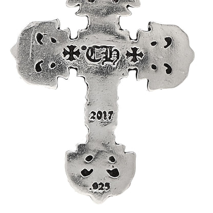 Chrome Hearts Sterling Silver Filigree Cross Pendant 4 of 4
