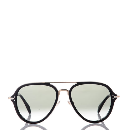 Celine Aviator Sunglasses CL 41374/S Black 2 of 7