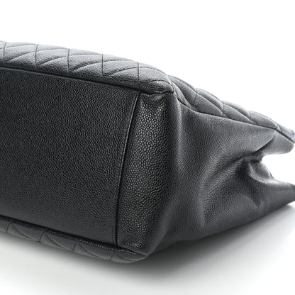 Chanel Caviar Quilted Grand Shopping Tote GST Black 9 of 9