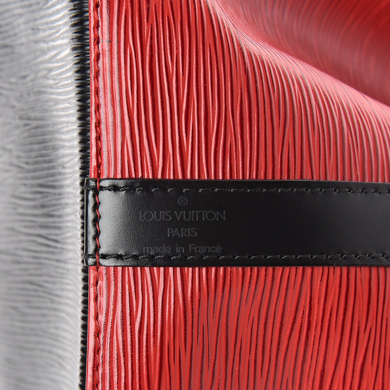 Louis Vuitton Epi Petit Noe Red Black 8 of 8