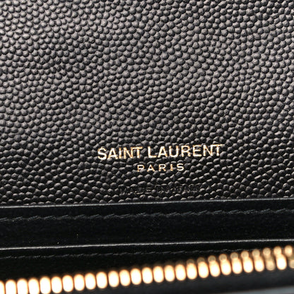 Saint Laurent Grain De Poudre Monogram Kate Belt Bag Black 6 of 9