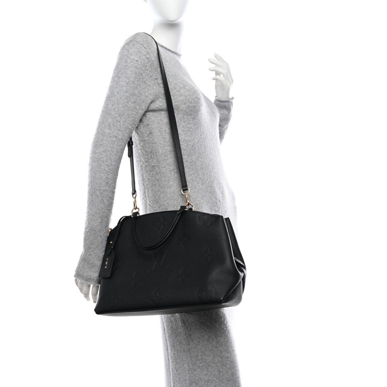 Louis Vuitton Empreinte Monogram Giant Grand Palais Black 2 of 12