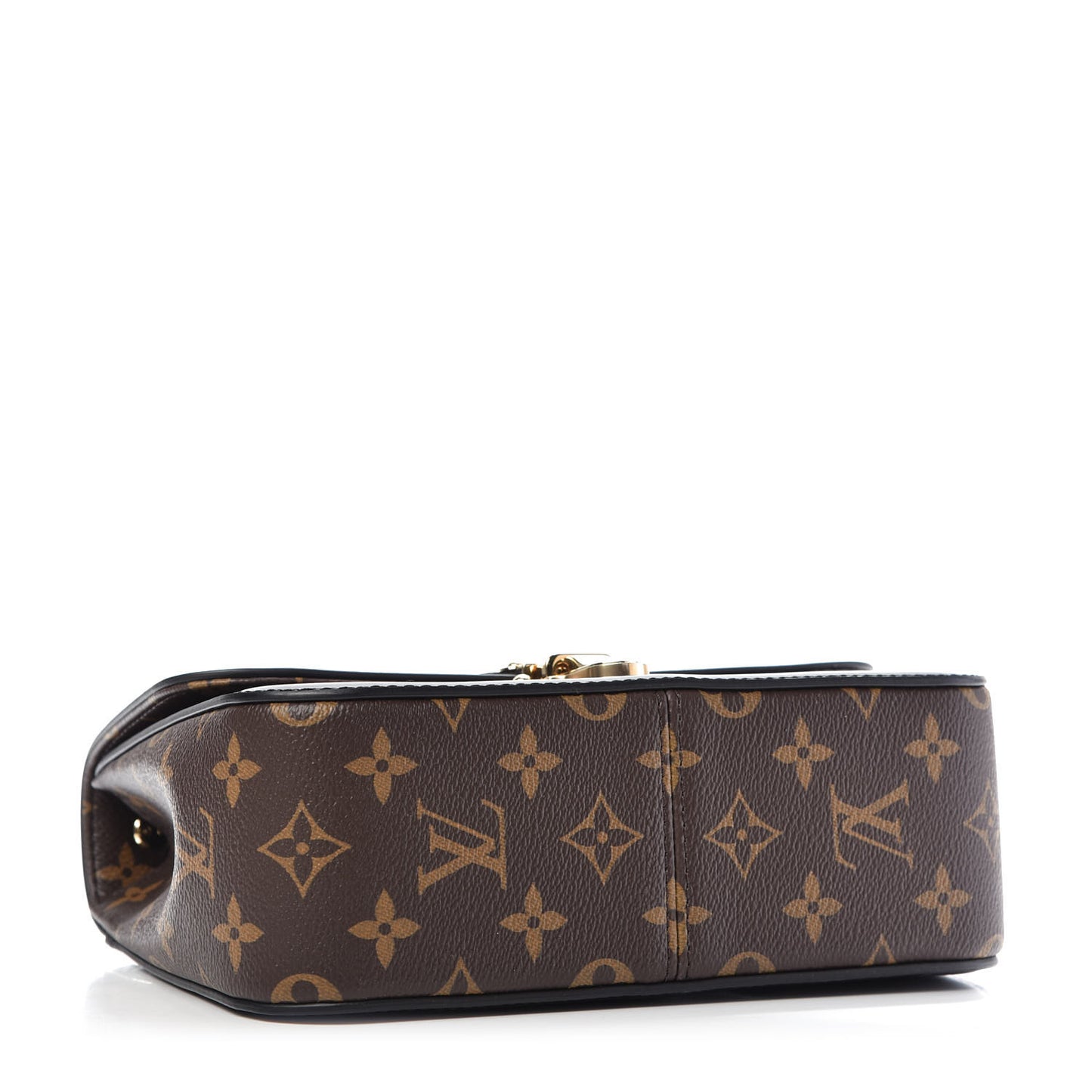 Patent Calfskin Monogram Cherrywood BB Black