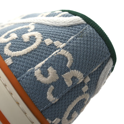 Gucci Cotton GG Monogram Web Womens 1977 Tennis Sneakers 39 Philod Ivory Mystic White 12 of 13