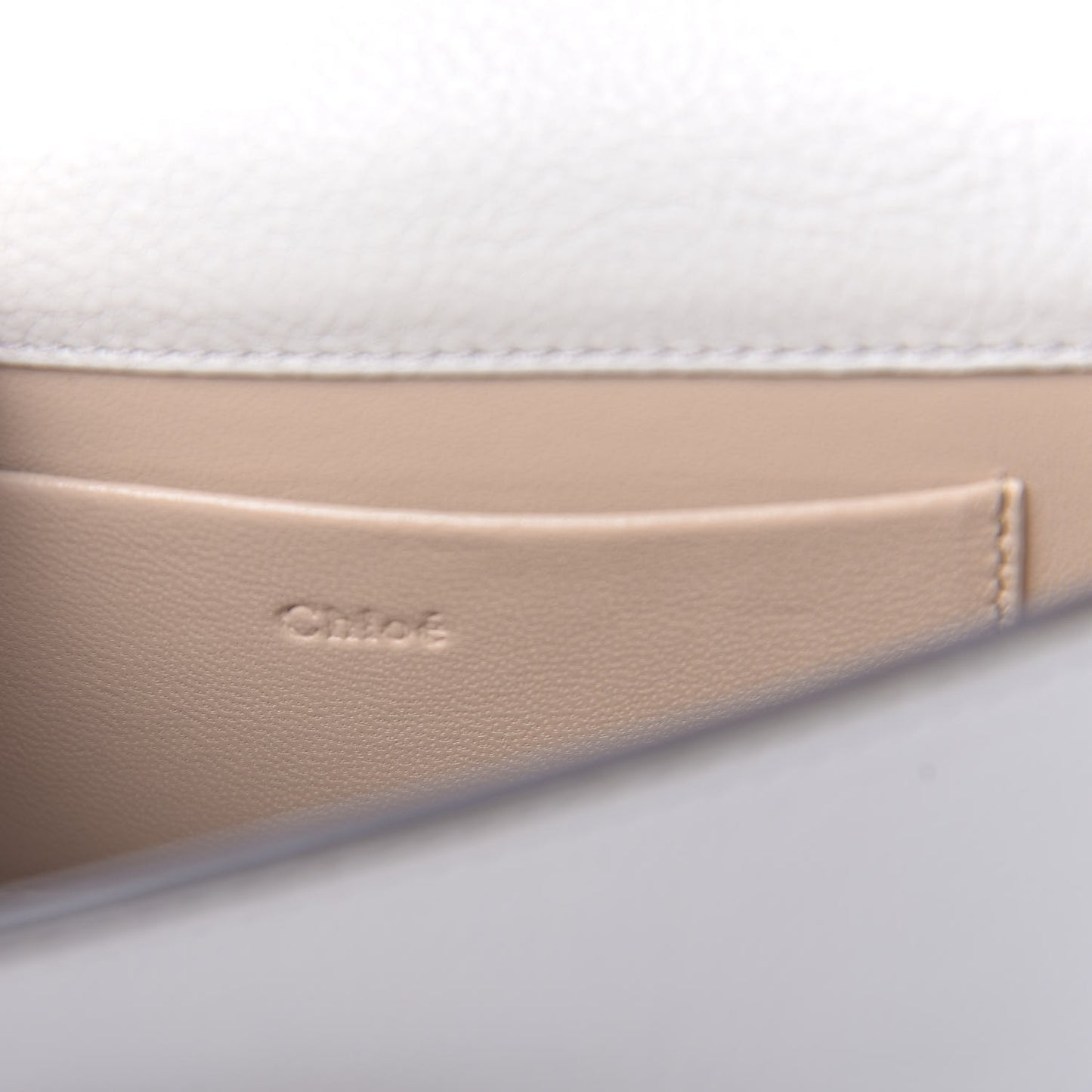 Calfskin Small Nile Bracelet Minaudiere Bag Airy Grey