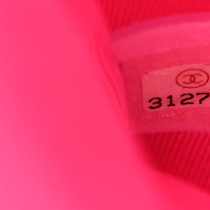 Chanel Denim Quilted Medium Chanel 19 Flap Neon Pink 7 of 10
