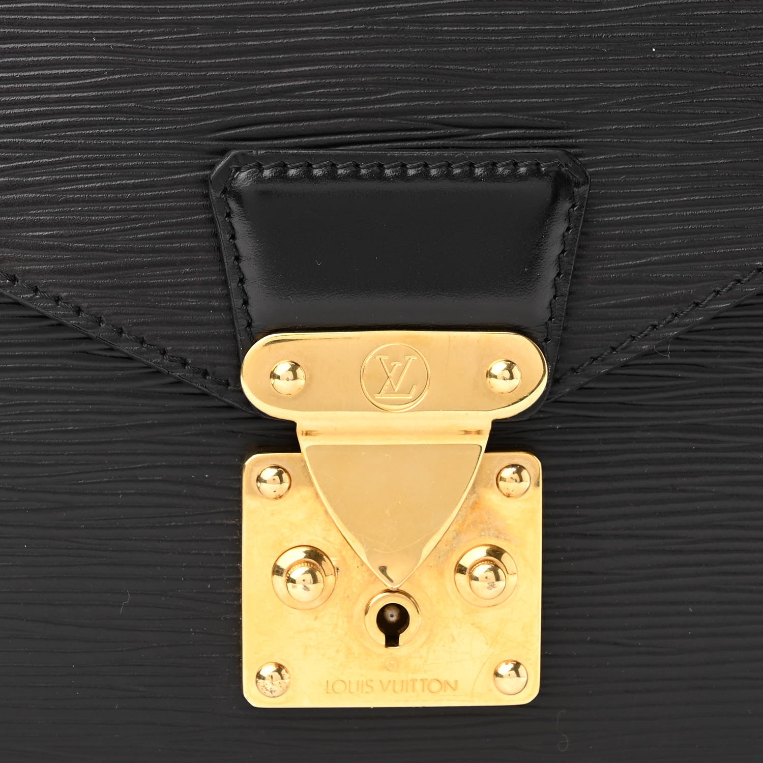 Louis Vuitton Epi Monceau Black 7 of 11