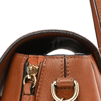 Chloe Suede Calfskin Medium Faye Backpack Tan 13 of 13