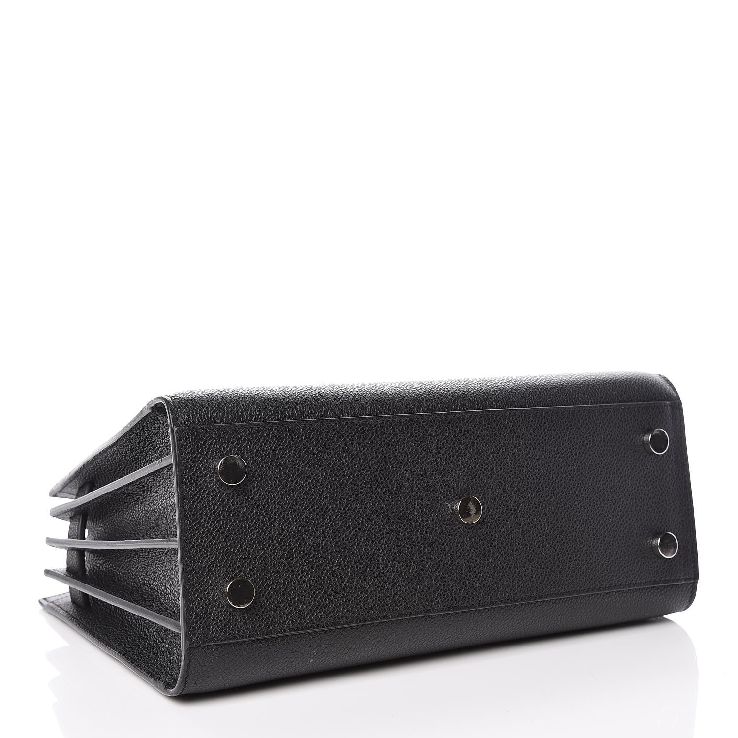 Saint Laurent Grained Calfskin Baby Sac De Jour Black 4 of 9