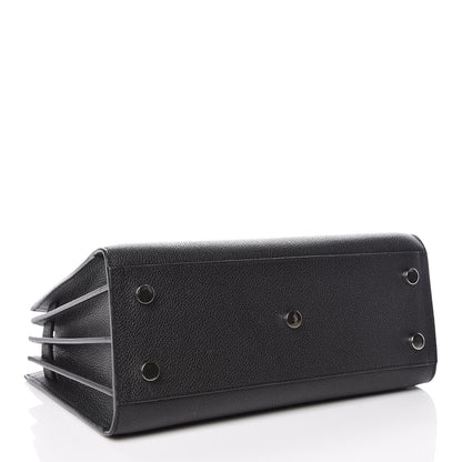 Saint Laurent Grained Calfskin Baby Sac De Jour Black 4 of 9
