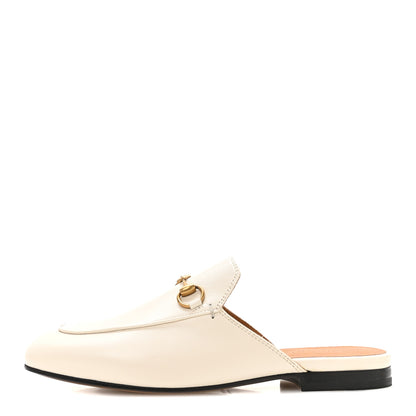 Gucci Malaga Kid Womens Princetown Slippers 36.5 Mystic White 1 of 9