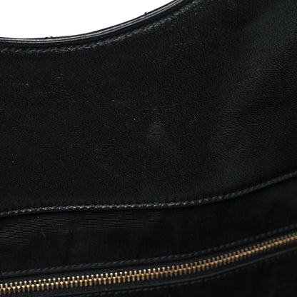 Saint Laurent Lambskin Quilted Maxi Icare Shopping Tote Black 12 of 14