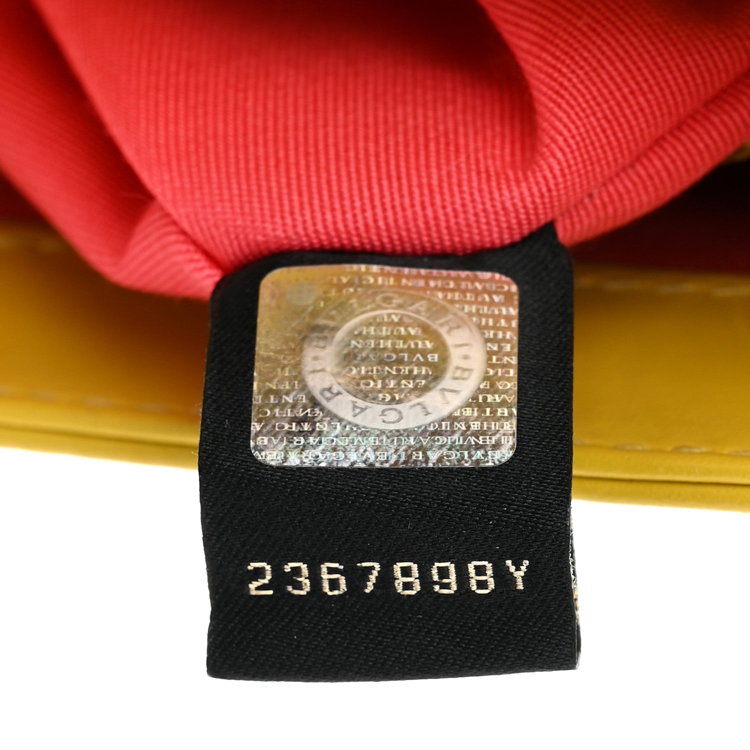 Bulgari Calfskin Serpenti Forever Shoulder Bag Yellow 7 of 14