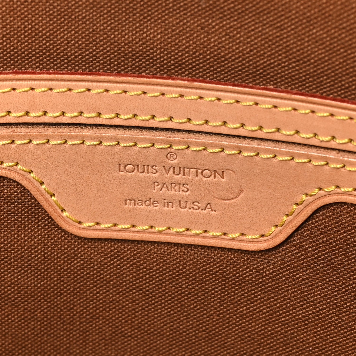 Louis Vuitton Monogram Cabas Mezzo 6 of 9