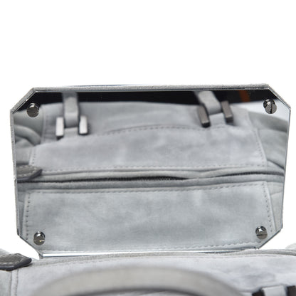 Fendi Suede To You Mirrored Mini Duffle Mint 8 of 12