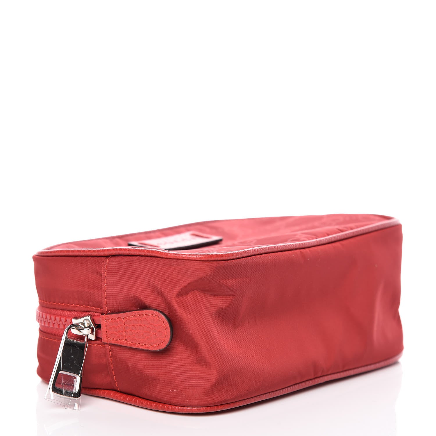 Gucci Nylon Monogram Small Dolmias Pouch Vibrant Red 4 of 9