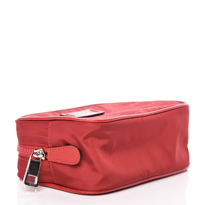 Gucci Nylon Monogram Small Dolmias Pouch Vibrant Red 4 of 9