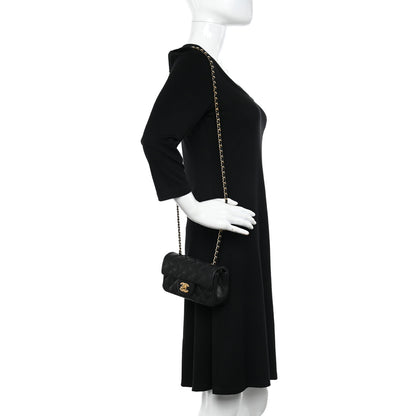 Chanel Caviar Quilted Extra Mini Flap Black 2 of 10