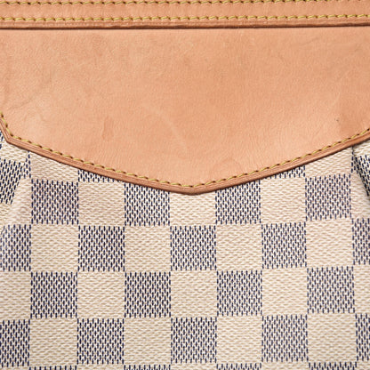 Louis Vuitton Damier Azur Siracusa MM 8 of 11