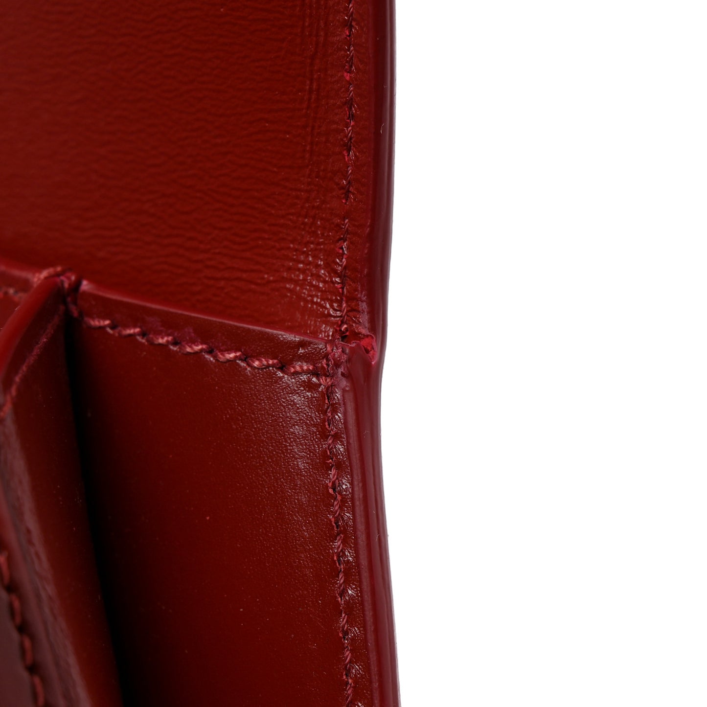 Calfskin Large Greca Goddess Shoulder Bag Red