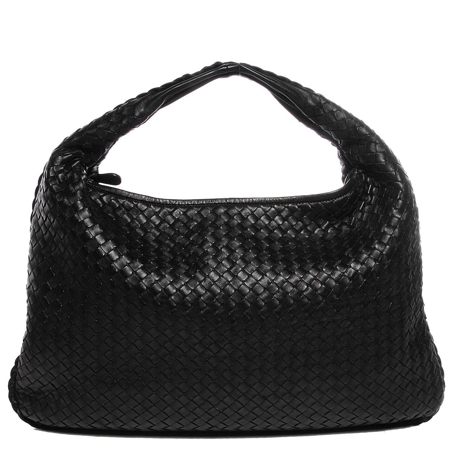 Bottega Veneta Nappa Intrecciato Large Veneta Hobo Nero Black 1 of 8
