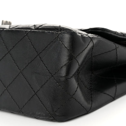 Chanel Aged Calfskin Quilted 2.55 Reissue 226 Flap Black 10 of 12