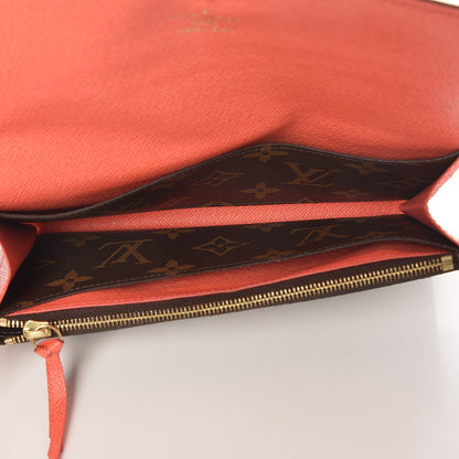 Louis Vuitton Monogram Emilie Wallet Poppy 5 of 8