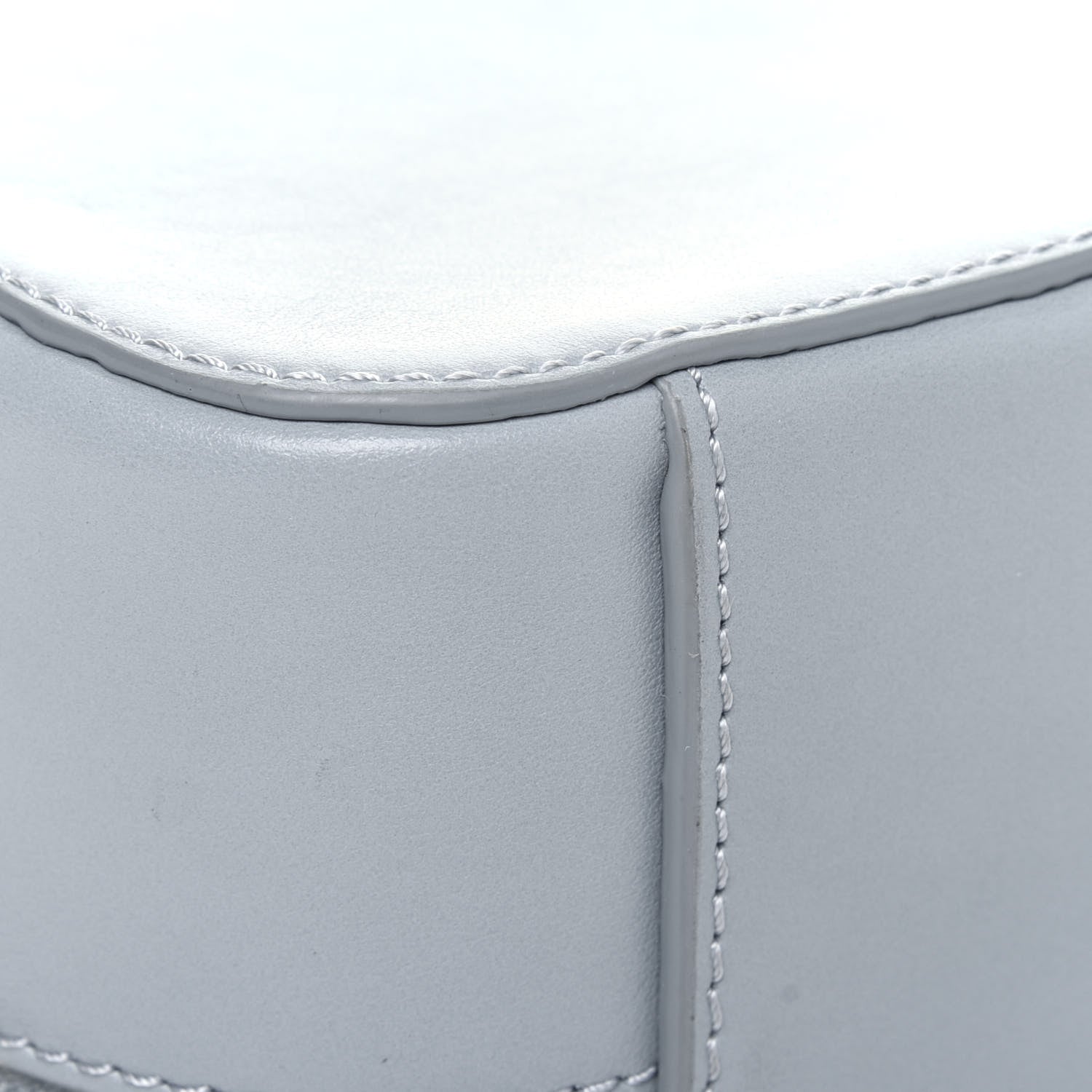 Chloe Shiny Calfskin Mini Vanity C Bag Faded Blue 12 of 20