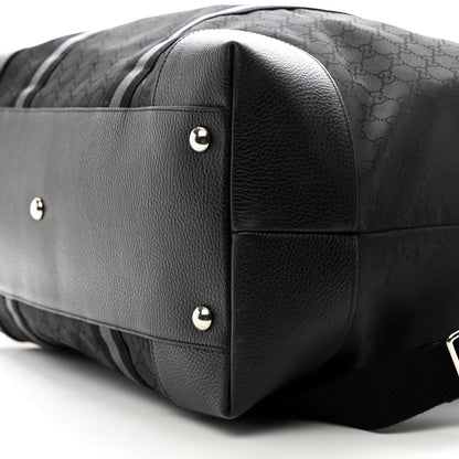 Gucci Nylon Monogram XL Duffle Bag Black 9 of 11