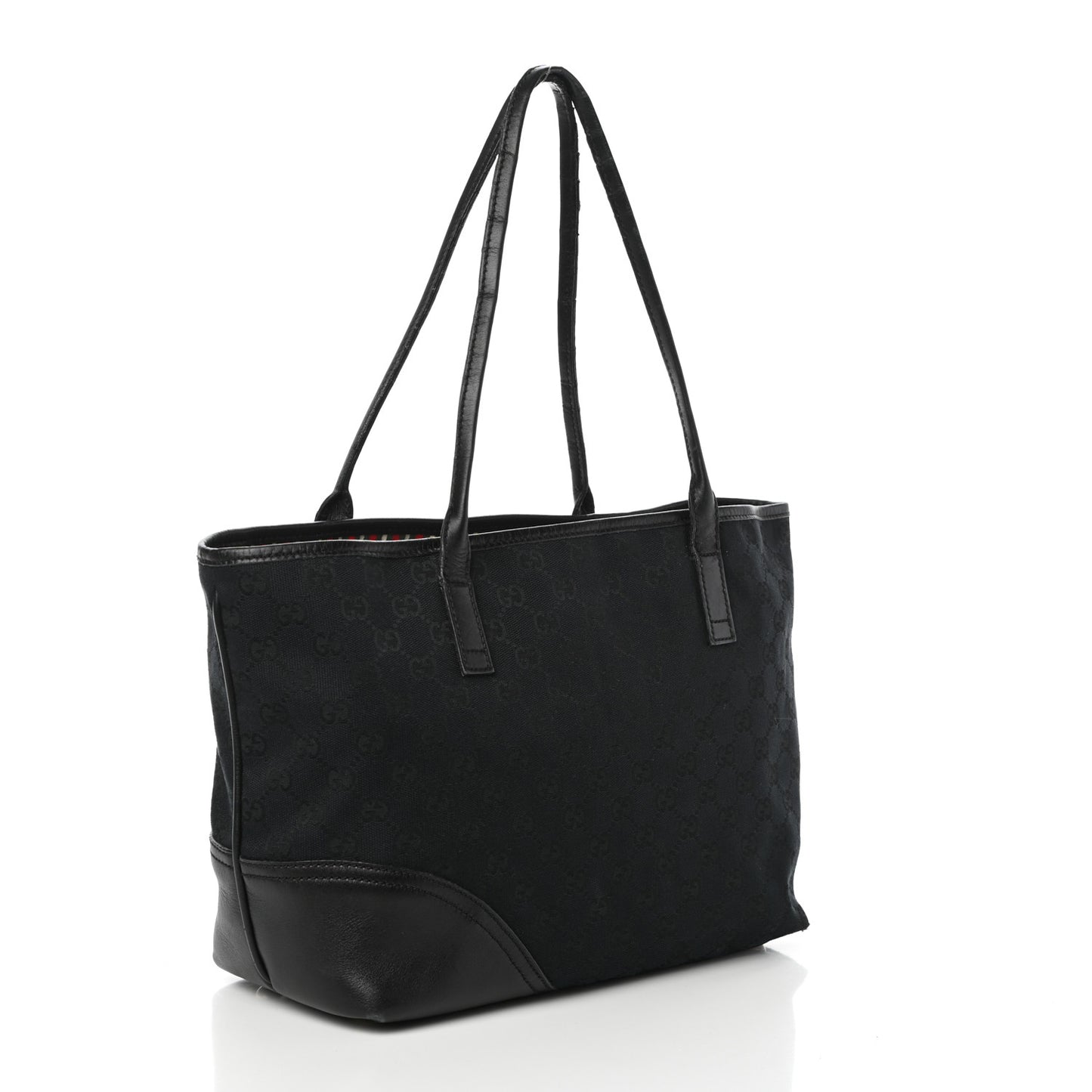Monogram Medium New Britt Tote Black