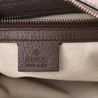 Gucci GG Supreme Monogram Web Small Ophidia Half Moon Hobo Brown 6 of 12