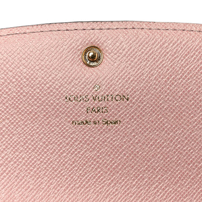 Louis Vuitton Monogram Emilie Wallet Rose Ballerine 6 of 7