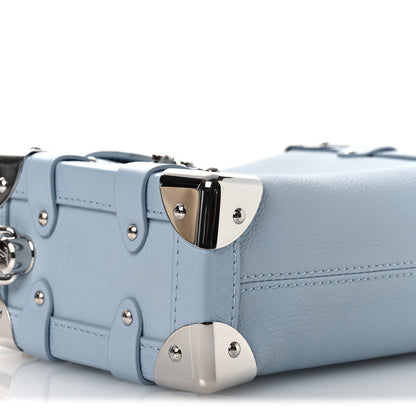 Louis Vuitton Calfskin Side Trunk PM Blue 9 of 13