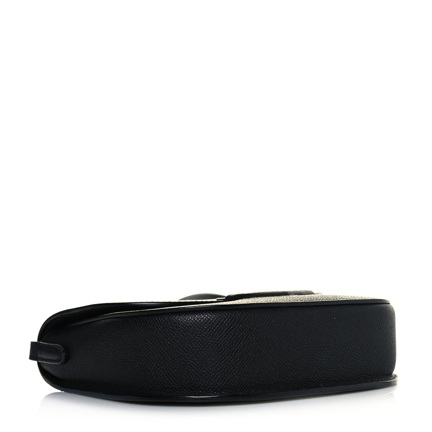 Grained Calfskin Small Trotteur Black