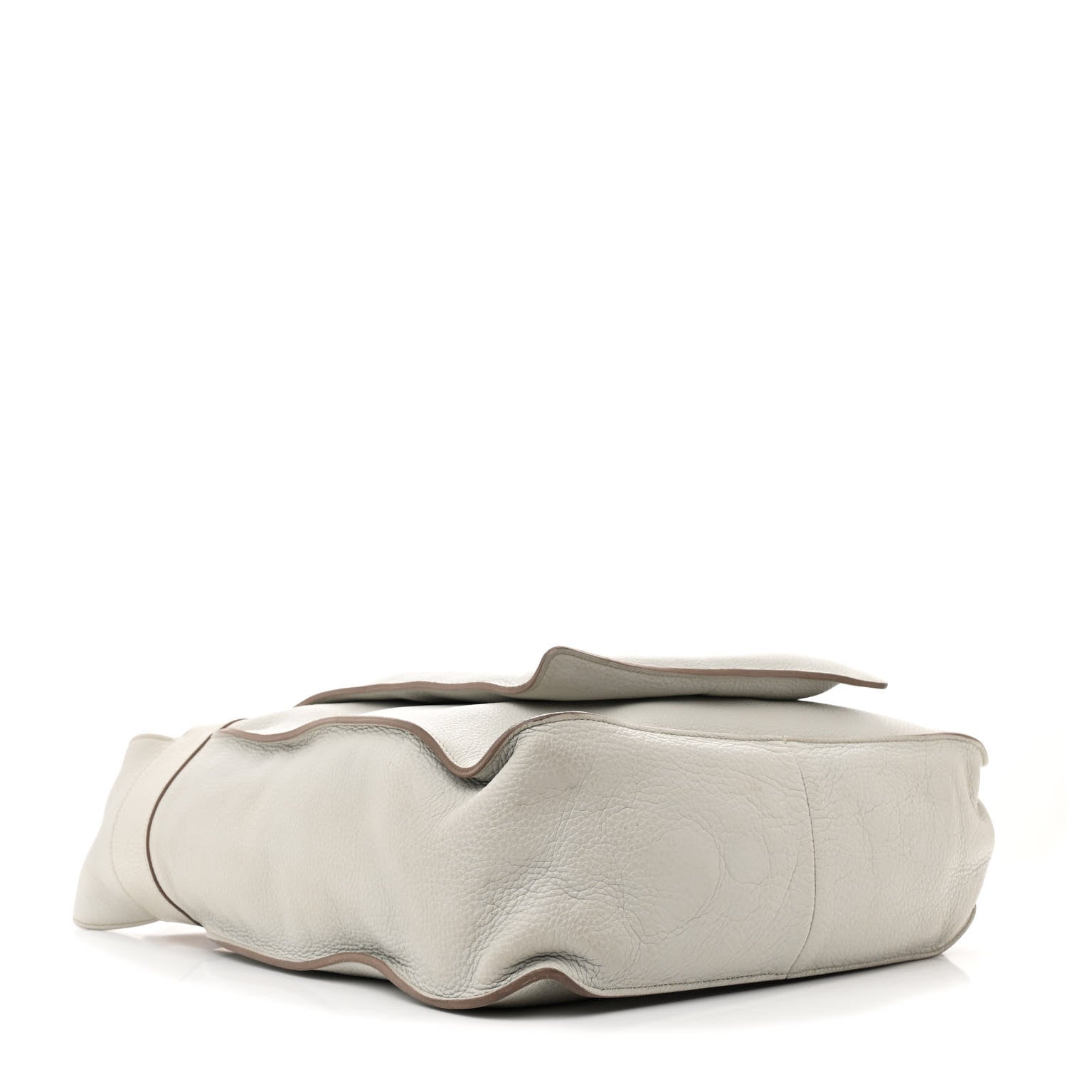 Hermes Taurillon Clemence Marwari GM Gris Perle 4 of 12