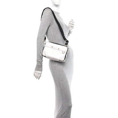 Louis Vuitton Taiga Monogram Alpha Messenger Optic White 2 of 13
