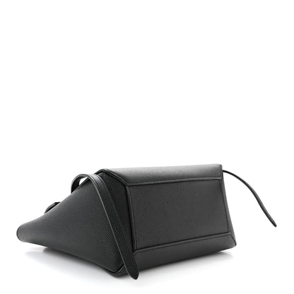 Celine Grained Calfskin Nano Belt Bag Black 4 of 10