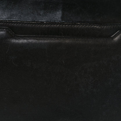 Alexander Wang Calfskin Crocodile Embossed Small Lia Sling Black Pale Gold Hardware 12 of 13